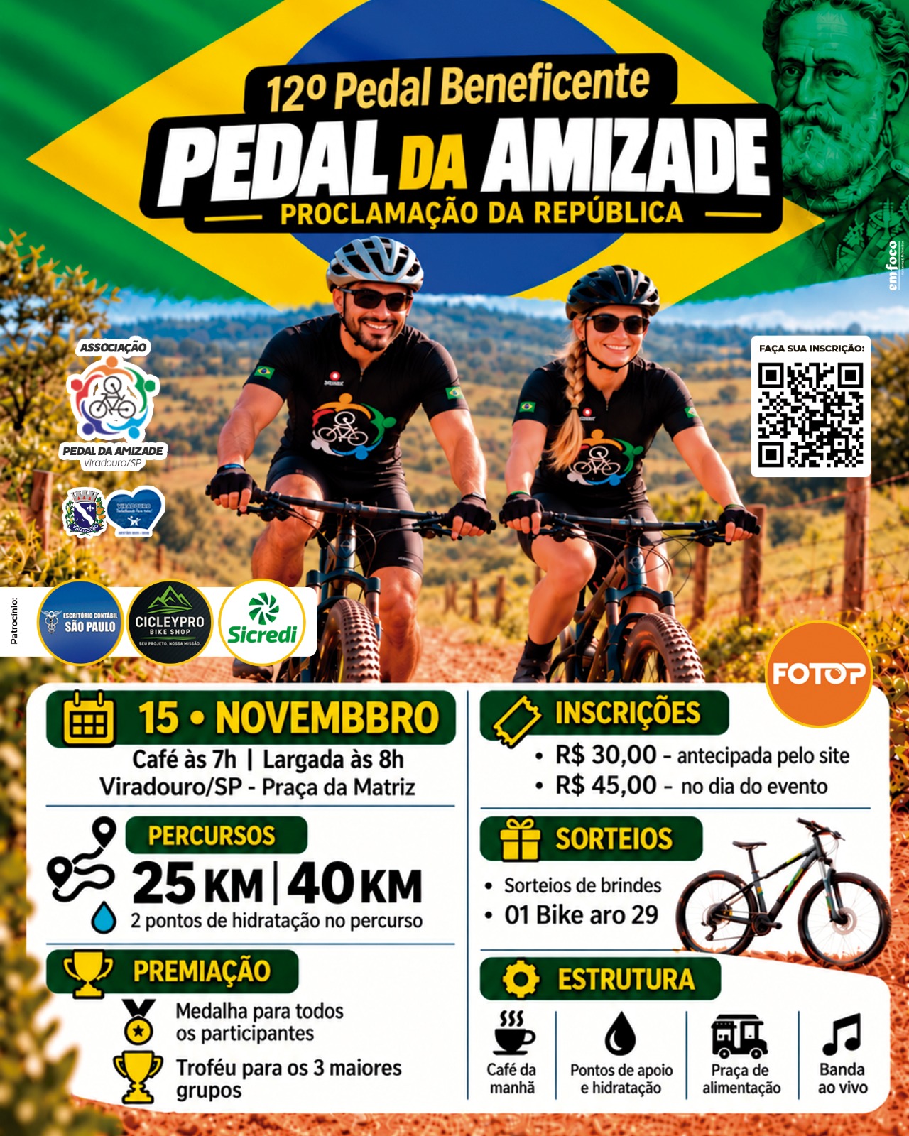 12º PEDAL BENEFICENTE – PEDAL DA AMIZADE